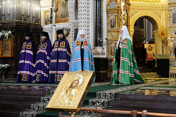 Проповедь Патриарха в праздник Входа Господня в Иерусалим