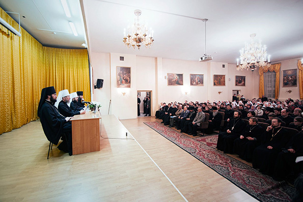 Митрополит Волоколамский Иларион в Казанской духовной семинарии