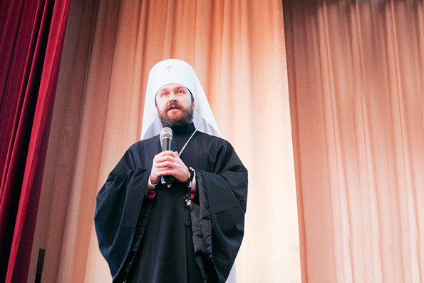 Митрополит Иларион: «Церковь должна заботиться о каждом гражданине страны»