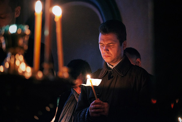 Молитва в храме