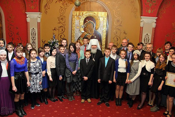 Участники литературного конкурса