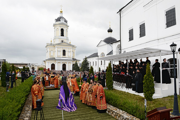 Слово Патриарха Кирилла при вручении архиерейского жезла епископу Чистопольскому и Нижнекамскому Пармену