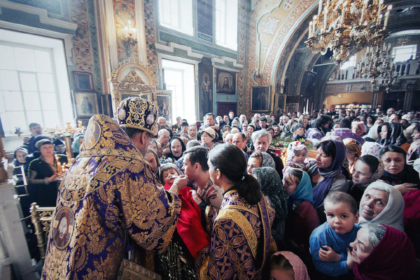 Причастие в церкви