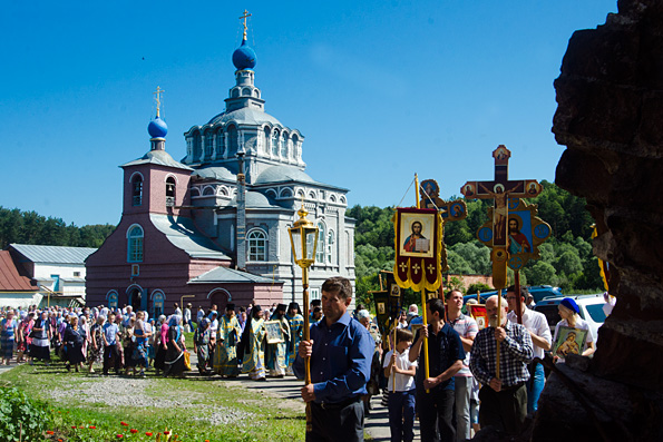 В Седмиезерной пустыни прошли престольные торжества