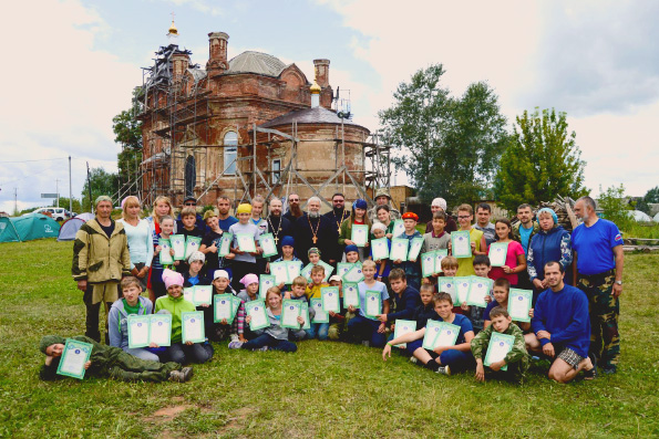 Завершились летние сборы челнинского клуба юных спасателей «Спас»