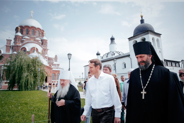 Председатель Государственной Думы Сергей Нарышкин посетил Свияжск