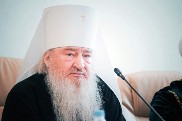 Выступление митрополита Феофана на секции III Республиканского форума социально ориентированных некоммерческих организаций