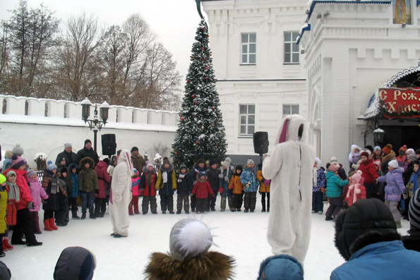 Рождественская елка в Раифе