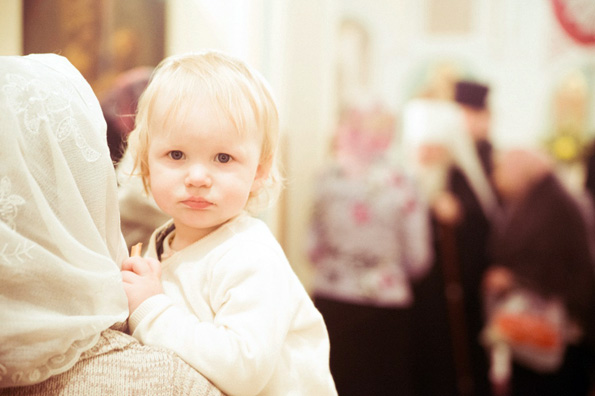 Дети в храме
