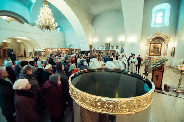 Освящение воды в праздник Крещения Господня