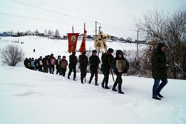 Крестный ход на Крещение Господне