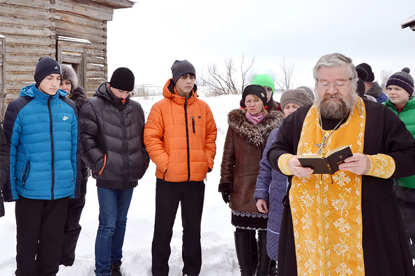 Старая Ашпала. Протоиерей Олег Богданов