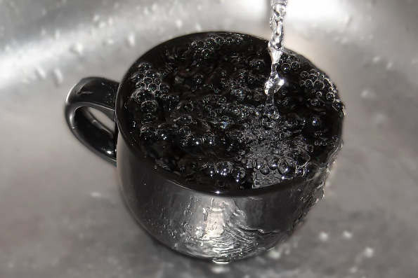 Чашка  холодной воды