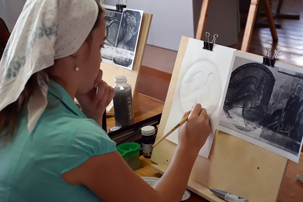 В селе Ильбухтино открылась иконописная школа