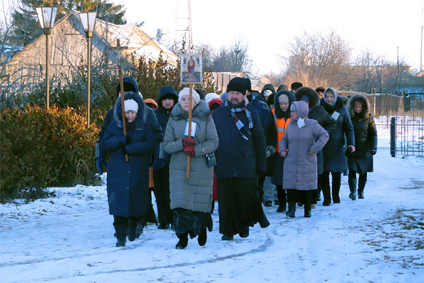 В Алексеевском благочинии прошел крестный ход в честь иконы Богородицы «Скоропослушница»