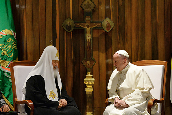 Если состоится новая встреча Святейшего Патриарха Кирилла с Папой Римским, то о ней объявят за неделю