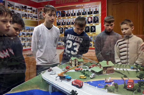 Воспитанники Детского корпуса Раифского монастыря побывали в гостях у зеленодольских пожарных