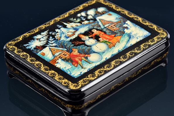 Палехская шкатулка