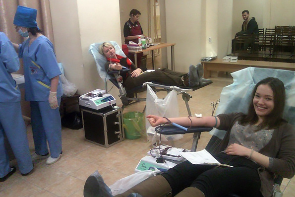 В казанском приходе преподобного Серафима Саровского состоялся день донора