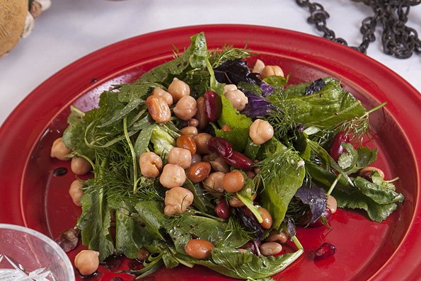 Микс-салат из бобовых