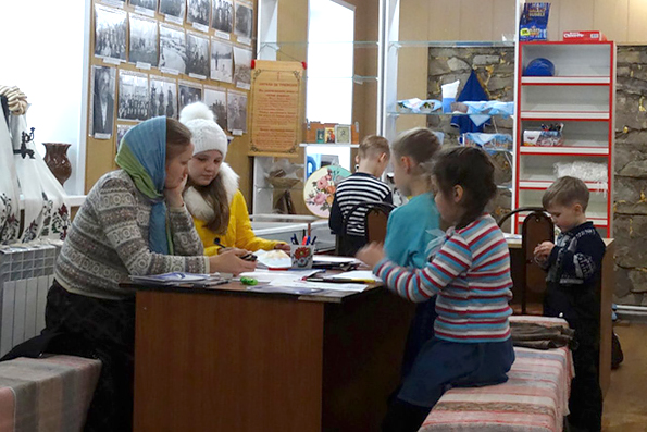 В Ильбухтино открылась воскресная школа