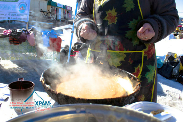 В Пестречинском благочинии прошла акция «Щедрая масленица»