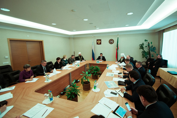 В Кабинете министров РТ обсудили воссоздание собора Казанской иконы Божией Матери