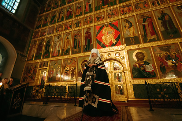 Расписание богослужений митрополита Феофана на первой седмице Великого поста