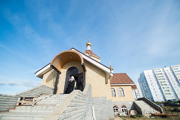 В ходе поездки в Набережные Челны митрополит Феофан оценил подготовку приходов к празднику Пасхи