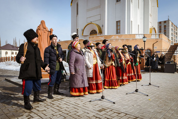 В Альметьевске отпраздновали Масленицу