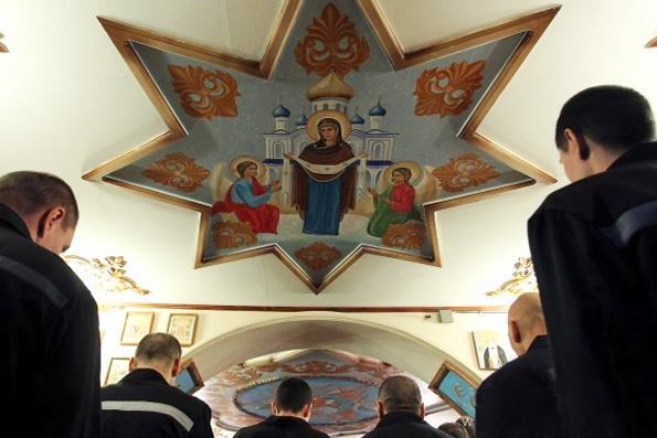 В свияжской исправительной колонии состоялось Таинство Елеосвящения