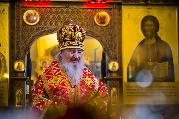 Проповедь митрополита Феофана в Неделю Антипасхи в казанском храме преподобного Сергия Радонежского