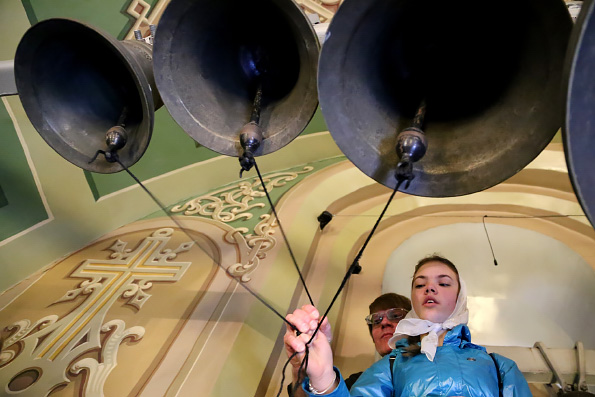 В Благовещенском соборе Казани прошел мастер-класс по колокольному звону