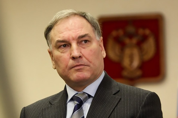 Поздравление руководителя Аппарата Государственного антинаркотического комитета Н.Б. Цветкова митрополиту Феофану с праздником Пасхи