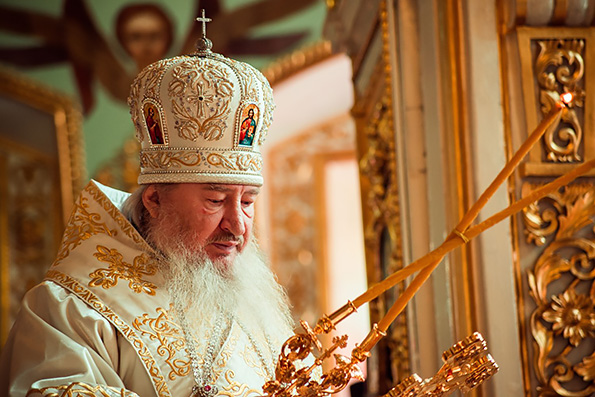 Проповедь митрополита Феофана в праздник Вознесения Господня в Никольском соборе города Казани