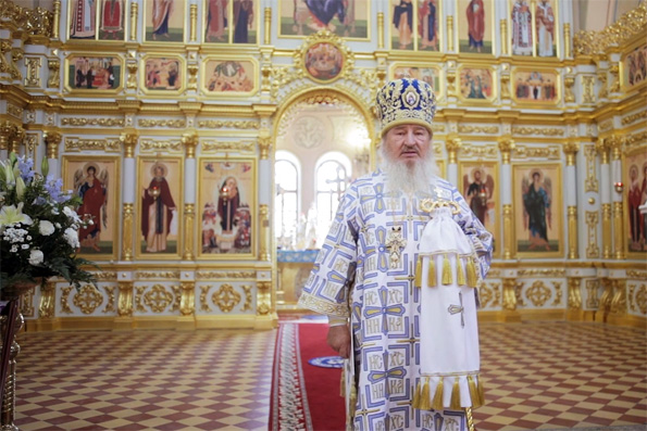 Слово митрополита Феофана в праздник Успения Пресвятой Богородицы в Свияжском монастыре