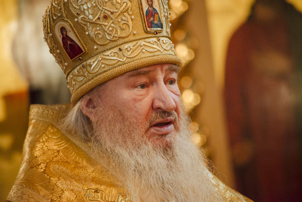 Проповедь митрополита Феофана в Неделю 13-ю по Пятидесятнице на архиерейском подворье в честь сщмч. Кирилла Казанского