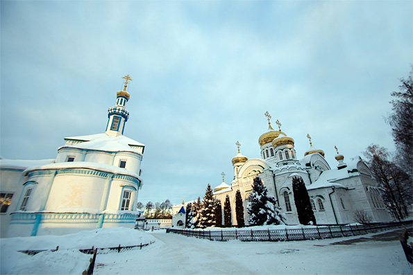 В Раифском монастыре почтили память небесных покровителей обители