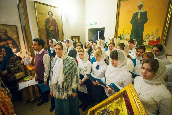 Всенародное пение в храме