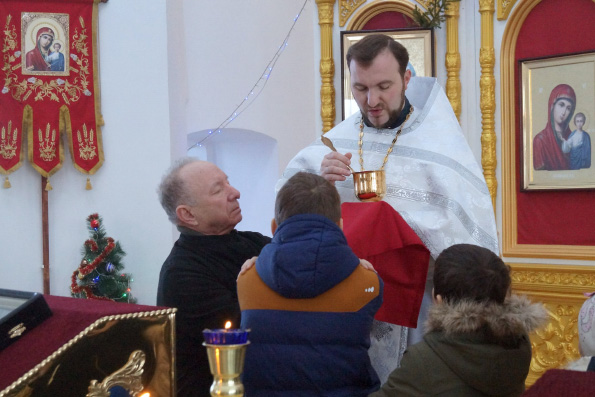 Воспитанники Детского дома Приволжского района города Казани посетили храм в селе Усады