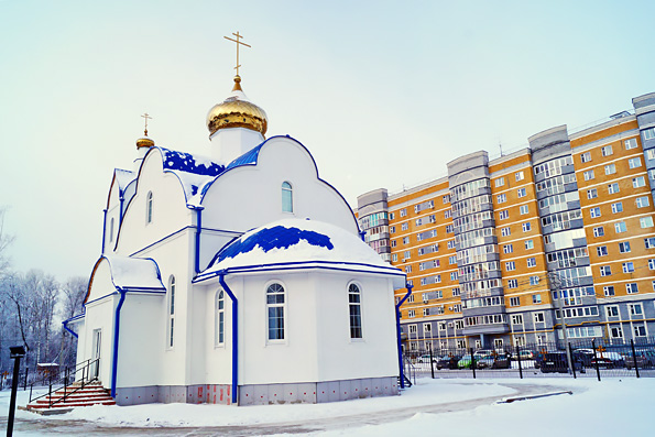 Служение митрополита Феофана в праздник Сретения Господня
