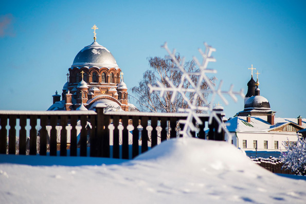 В день памяти праведных Симеона Богоприимца и Анны пророчицы в Свияжской обители прошло праздничное богослужение