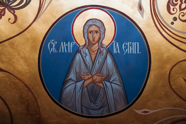 Преподобная Мария Египетская (522 г.)