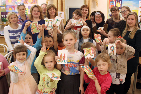 В воскресной школе «Лествица» младшие учащиеся посетили виртуальную экскурсию по миру книгопечатания