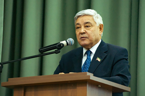 Поздравление митрополита Феофана председателю Государственного совета Татарстана Ф.Х. Мухаметшину с 70-летием