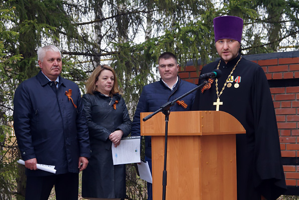 В Усадах прошел митинг, посвященный Дню Победы
