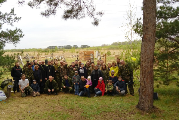 Казачий стрелковый клуб «Такт» открыл полигон для пейнтбола
