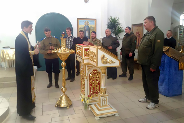 В Нижнем Услоне ведется активная работа с казачеством