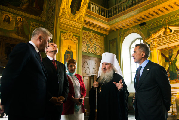 Митрополит Феофан встретился с руководителями МВД России и МВД Республики Беларусь