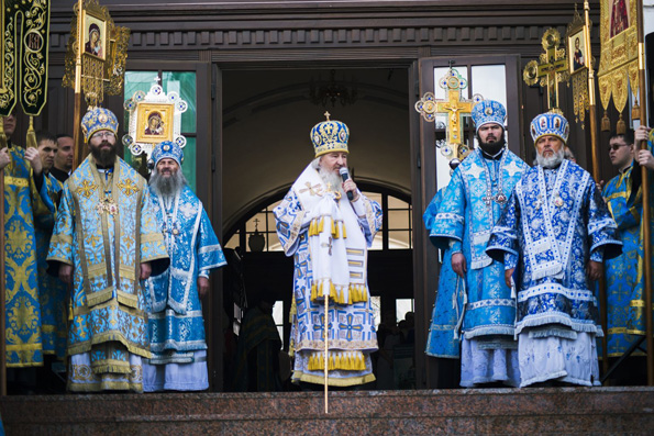 Проповедь митрополита Феофана в праздник Казанской иконы Божией Матери в Богородицком мужском монастыре Казани